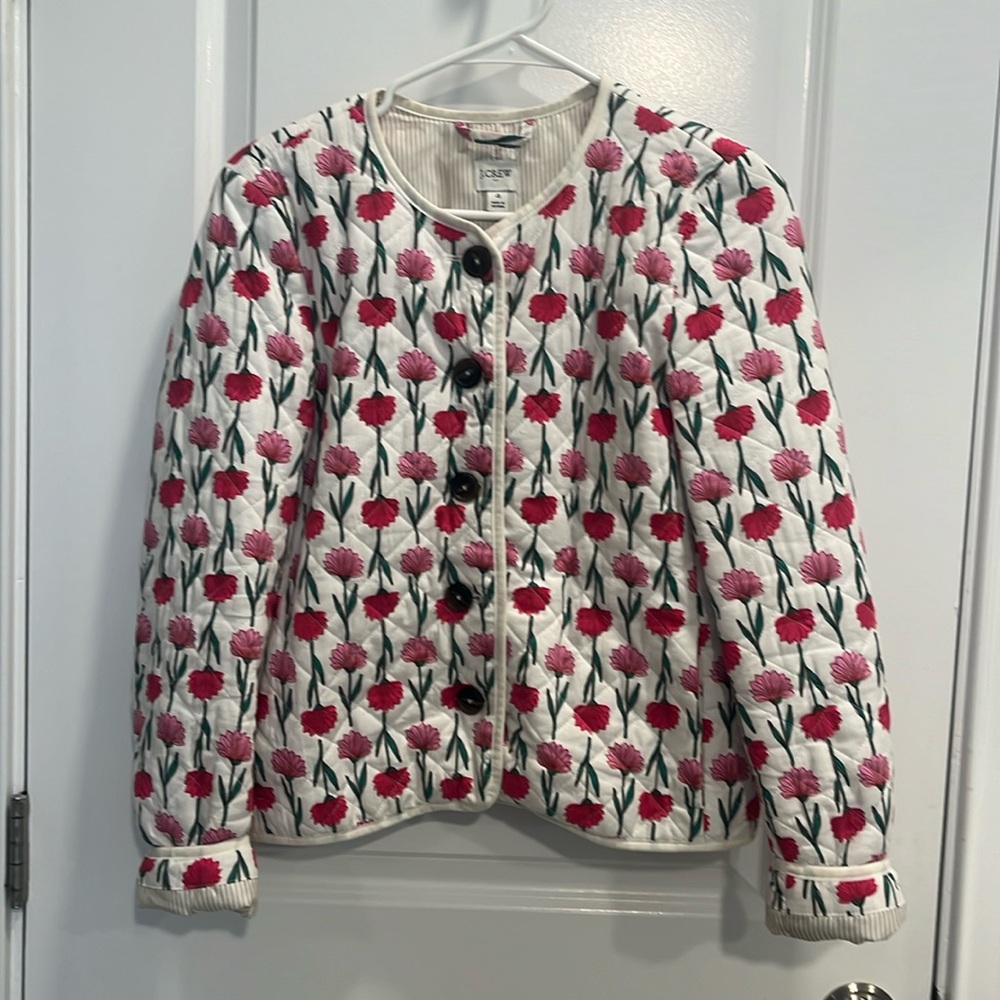 JCrew quilted jacket